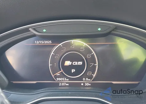 2018 Audi Sq5 3.0T Premium Plus z USA, uszkodzony, nr VIN WA1C4AFY1J2112374